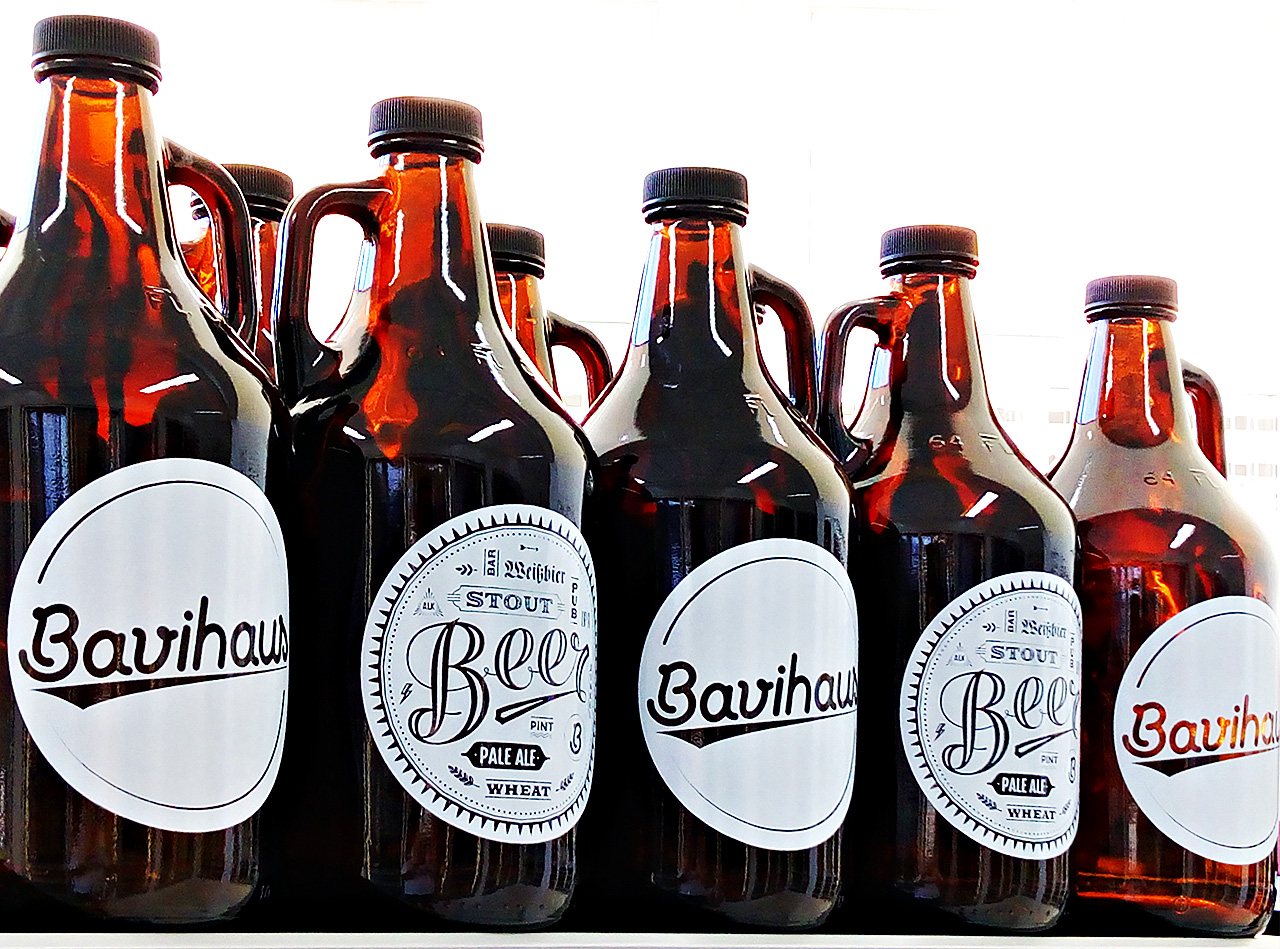 Growler Bavihaus Modelo Americano 1,9 litro