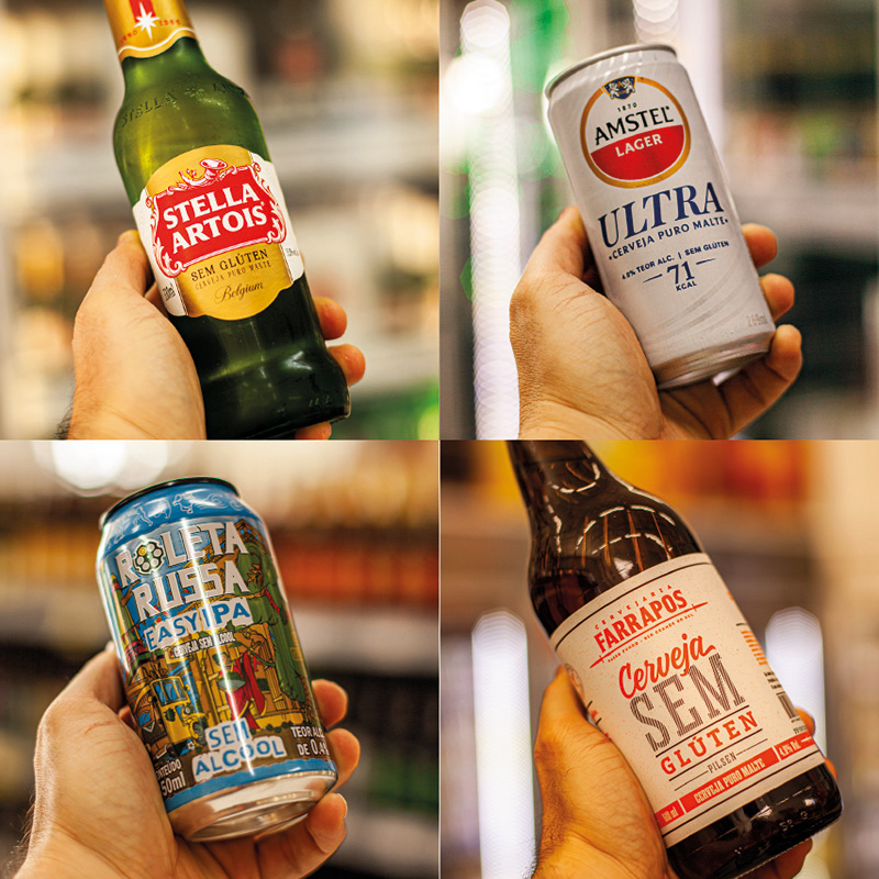 Já ouviu falar em cervejas sem glúten?