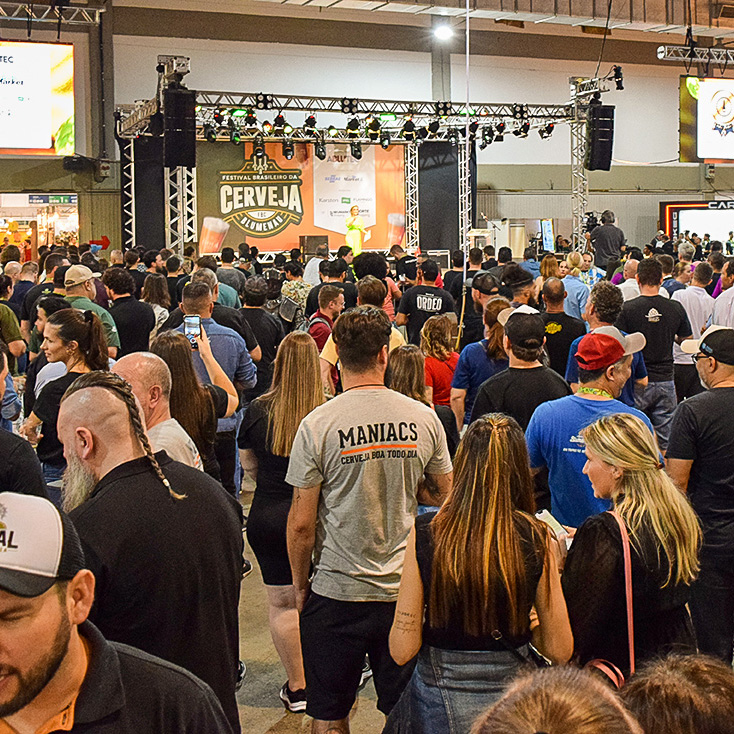 Tá rolando o Festival Brasileiro da Cerveja e nós fomos conferir